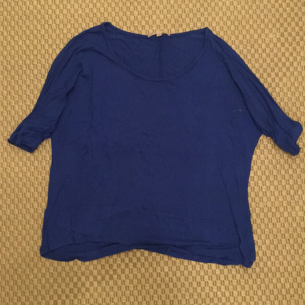 Blue Loose Fit Shirt